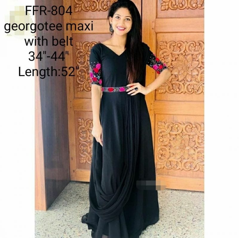 georgotee embroidery dress