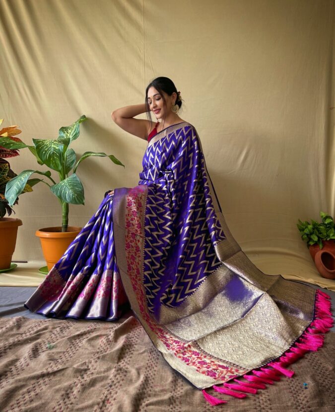 PURE Jacquard fabric Saree
